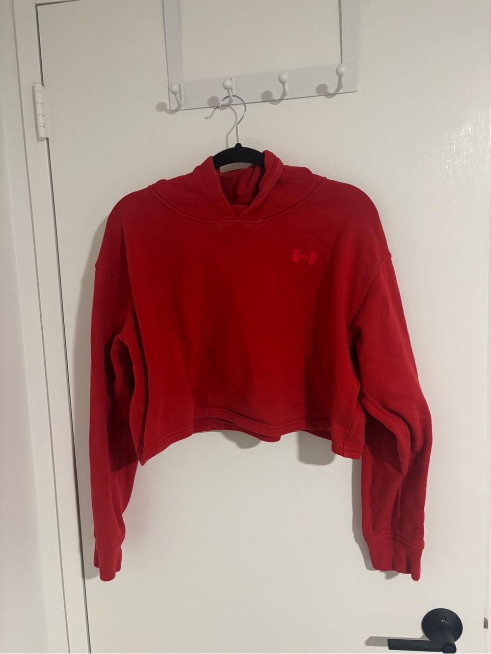 Lululemon Cropped Team Canada Hoodie